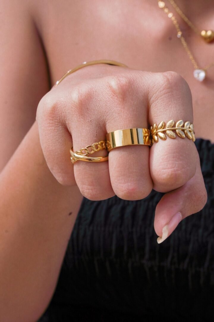 Thick Band Ring — close-up of 8mm band width