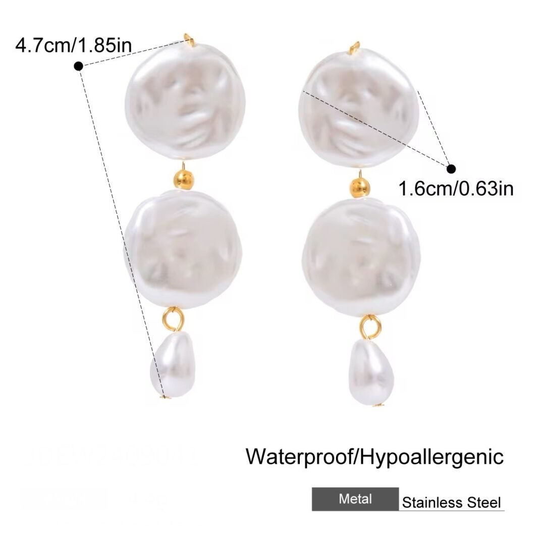 Lumi Pearl — close-up of the pearl and gold fitting