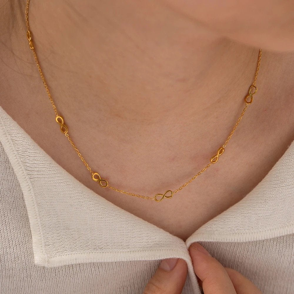 Forever and Always — close-up of gold-plated pendant