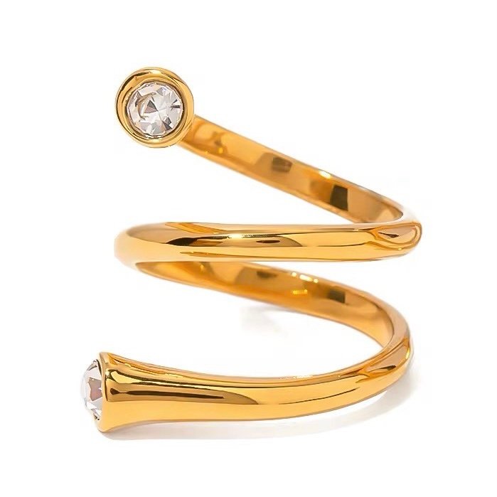 Spiral Ring — spiral ring worn on the finger