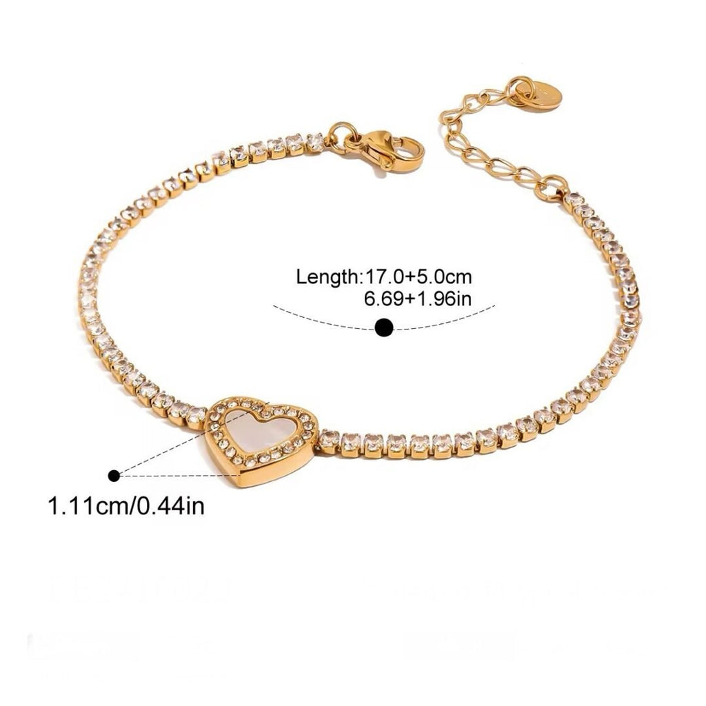 Adore You Bracelet — gold bracelet worn on the wrist