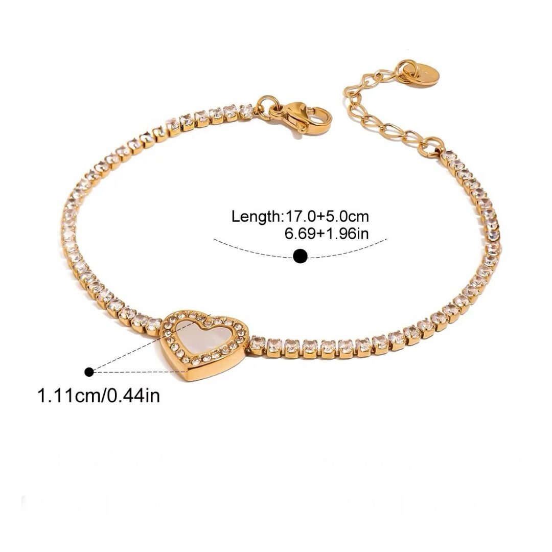 Adore You Bracelet — gold bracelet worn on the wrist